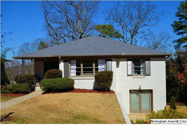 Welcome home, lawn recently landscaped!