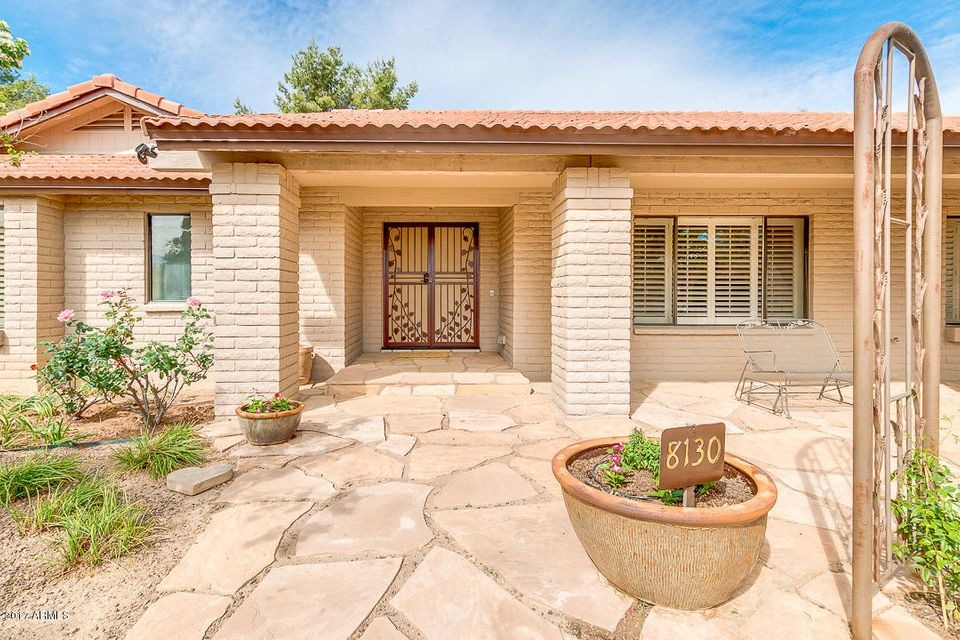 Flagstone entry