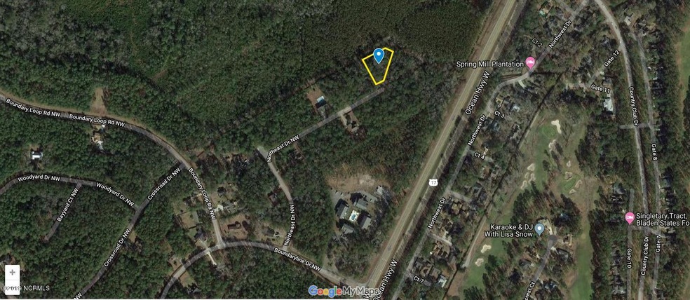 Aerial of 99 NE Dr. NW