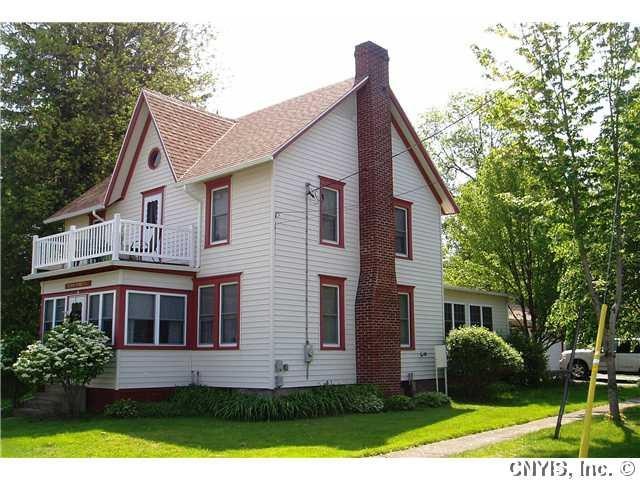 Exterior Front. From this home you can walk to a r