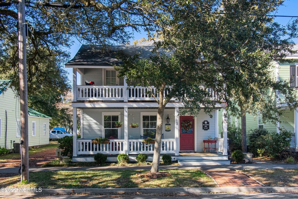 Street front of house with Driveway Acce
