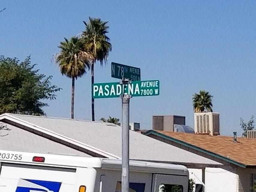 W Pasadena Ave and N 78th