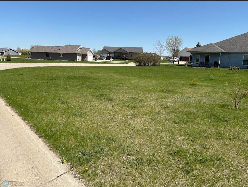 View from front of lot