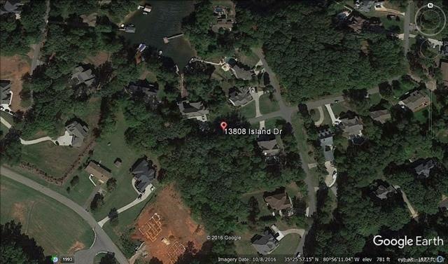 Google Earth photo of the two lots for sale.