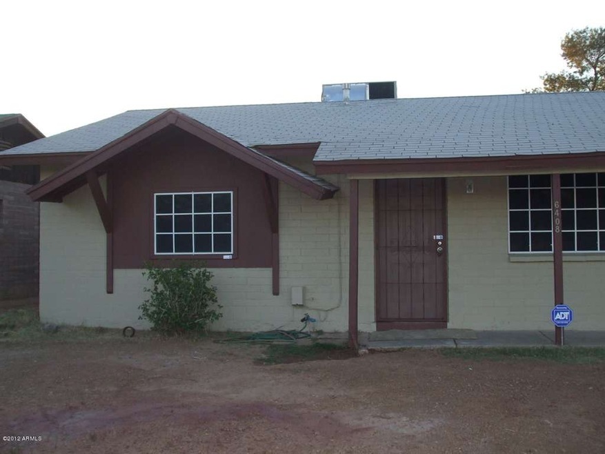 Front of the house