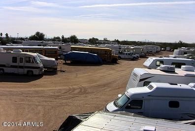 DRY STORAGE ON VACANT LAND