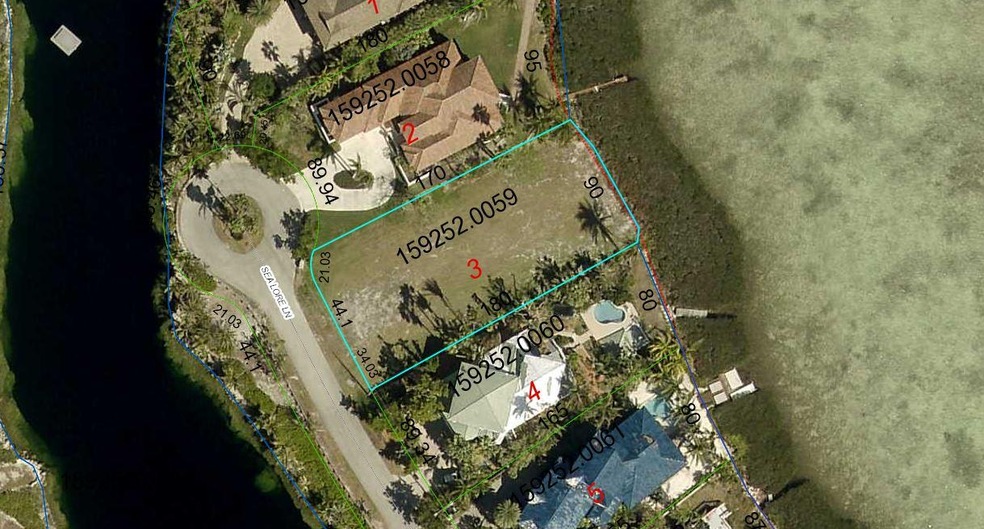 Aerial zoomed