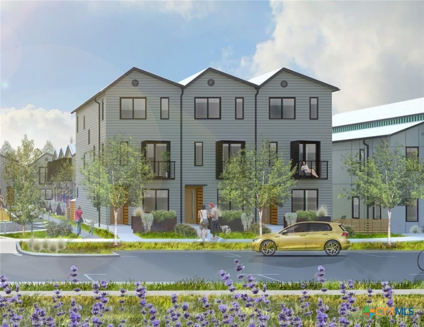 The Complete Townhome Illustrative Front View