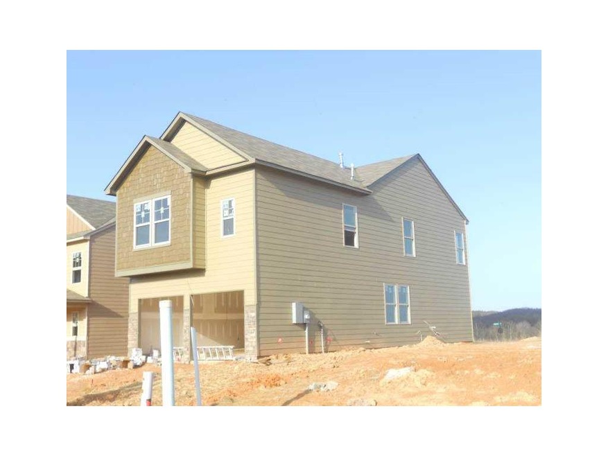 Exterior Front. actual house under construction.