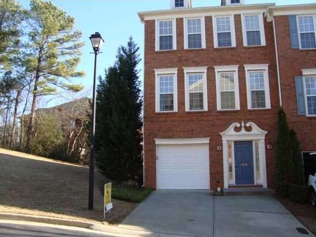 Exterior Front. Great end unit with 3 sides brick