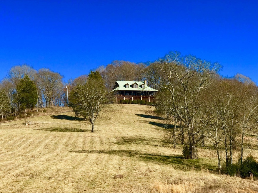 View from the front gate