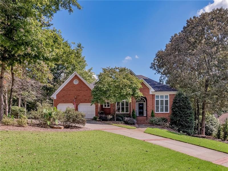 Magnificent 3 sides brick home with golf course vi