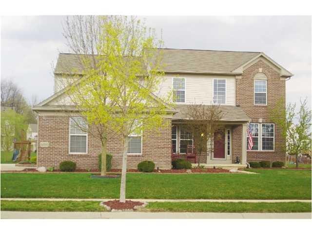 Exterior Front. FRONT ELEVATIN OF THIS BEAUTIFUL 4 BDRM HOME ON LARGE LOT WITH FINISHED BASEMENT AND 3 CAR GARAGE