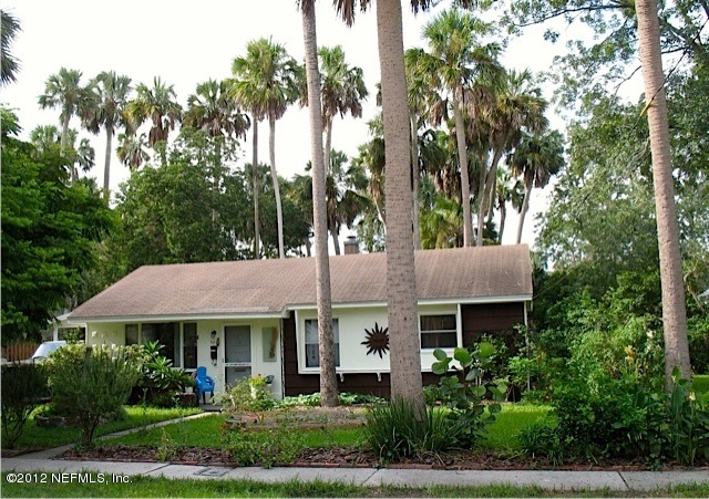 front of property