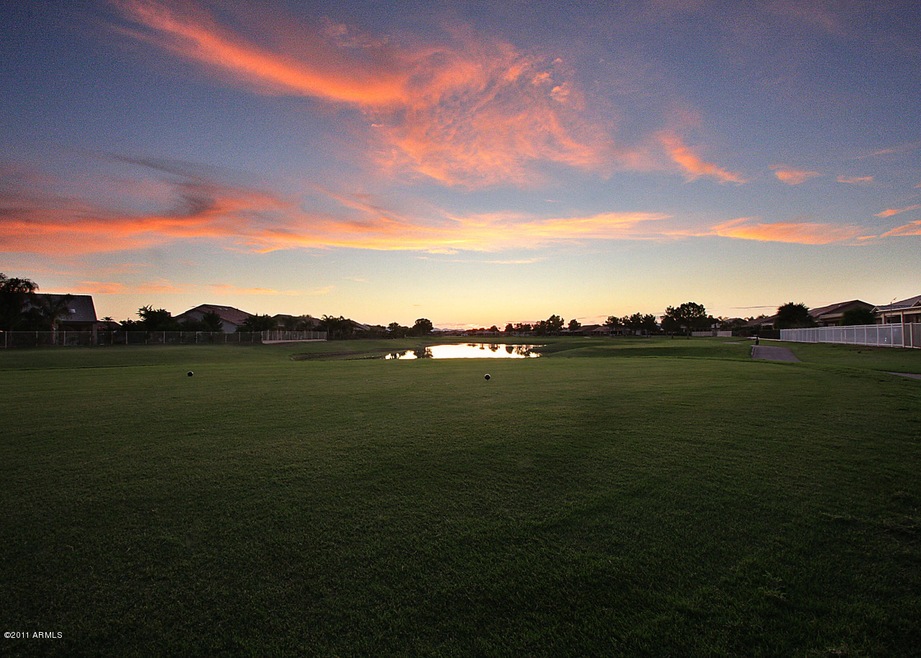 Lake views w/ sunset back drop