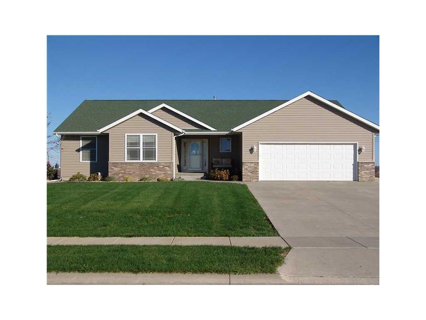 Front Exterior. Beautiful home with 3stall tandem 