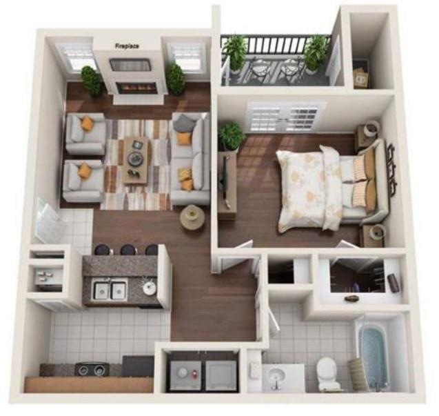 View of floor plan / room layout