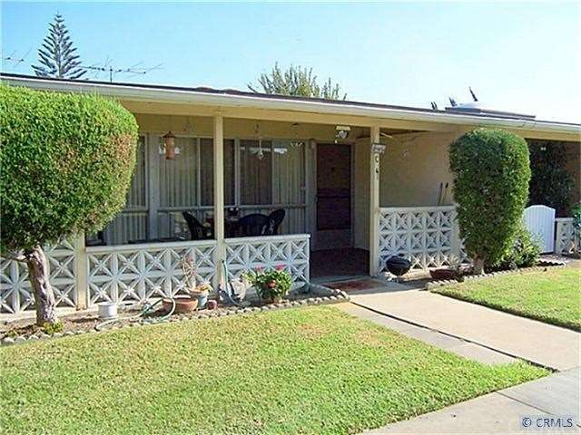 Front of Unit