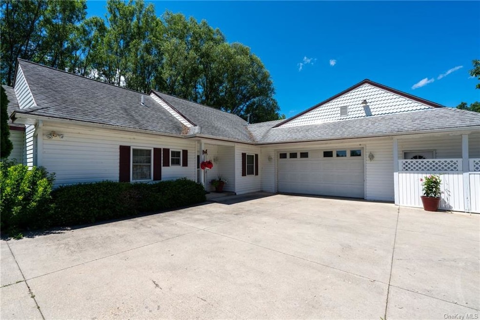 Driveway & front view