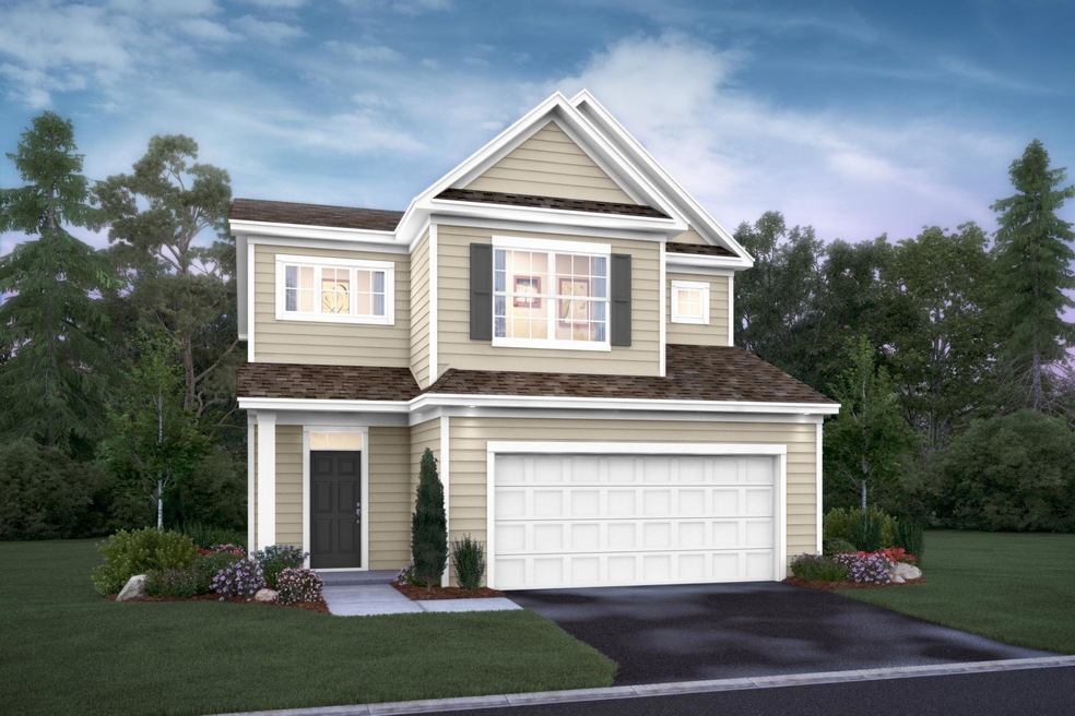 Reece-Elevation A. Picture rendering for illustrative purposes only.