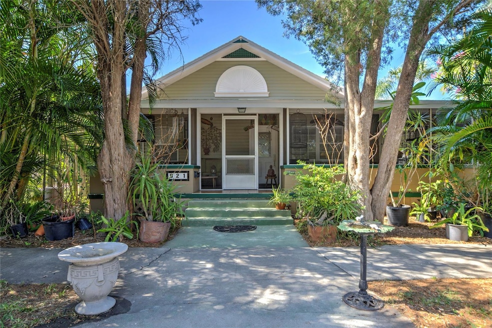 Front view, carport is off to the right