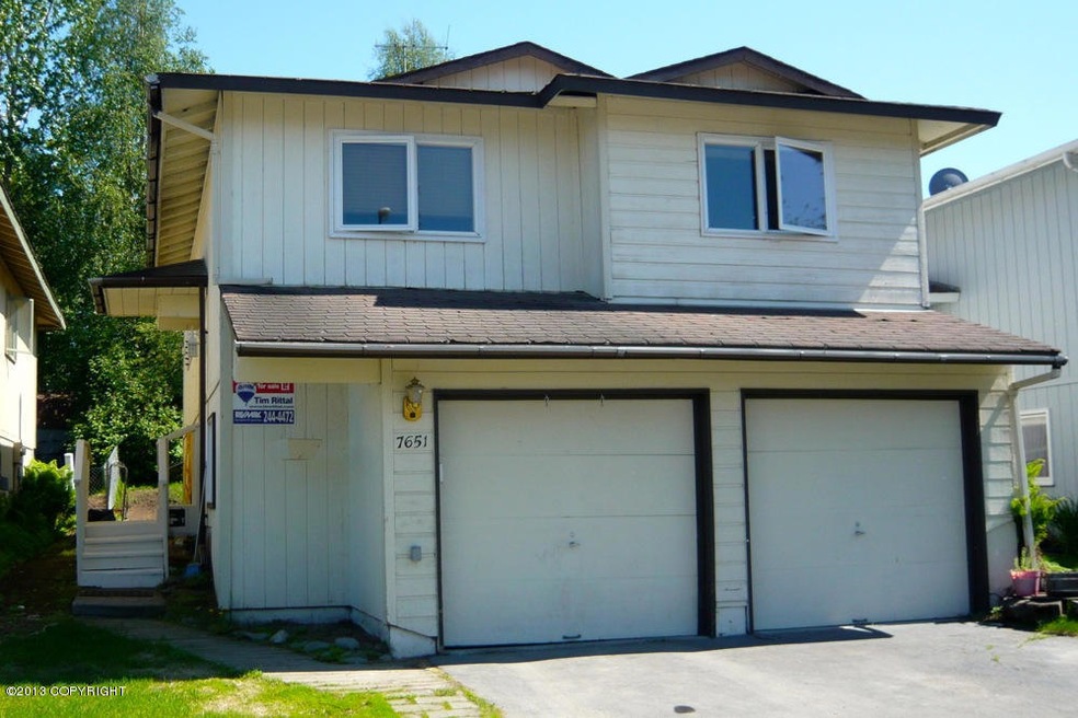 Single family home with two car garage