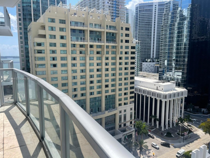 View! From spacious balcony!