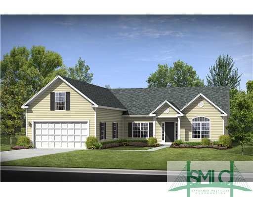 Exterior Front. Artistic rendering only.