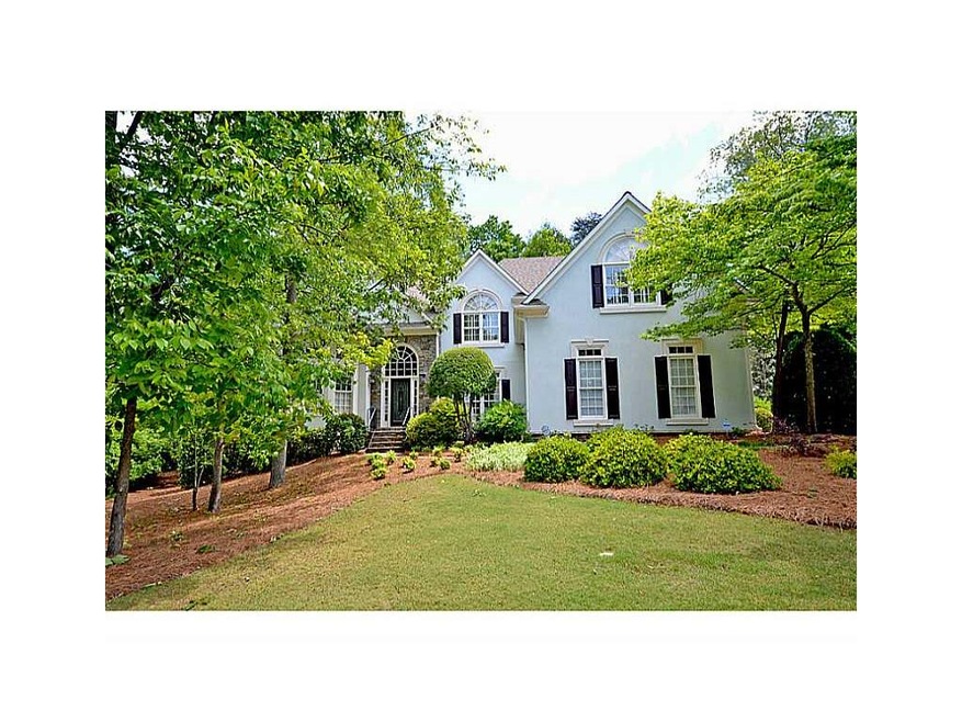 Exterior Front. 703 Cheswich Overlook - a custom-b