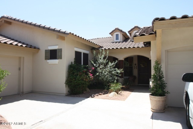 front of home