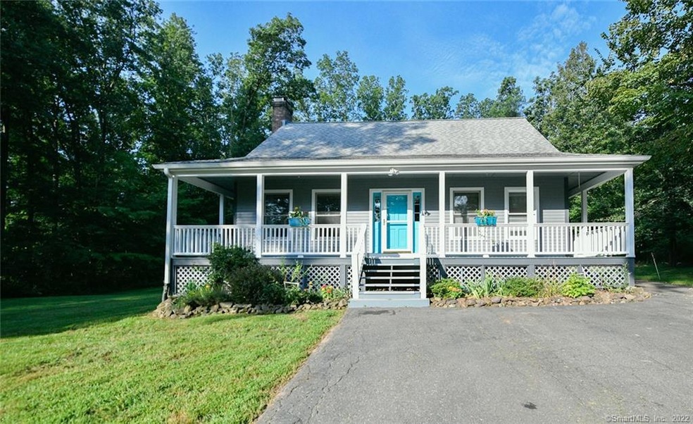 Exterior with wrap around porch