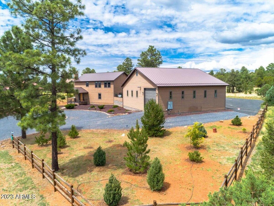 Aerial front of home
