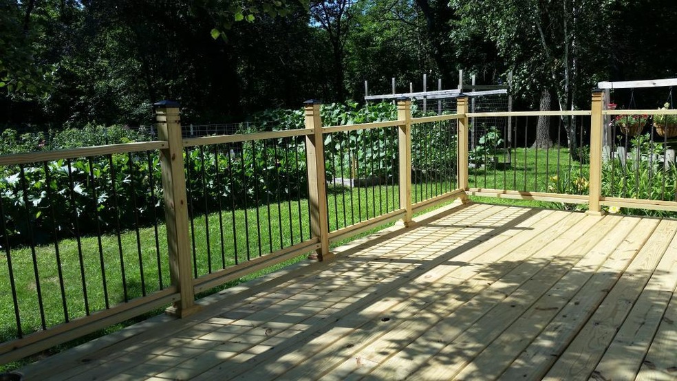 Deck and Gardens Summer