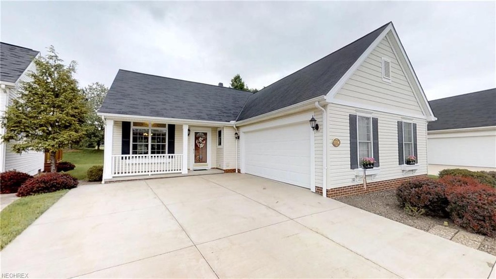 Great curb appeal! Front porch with room for seati