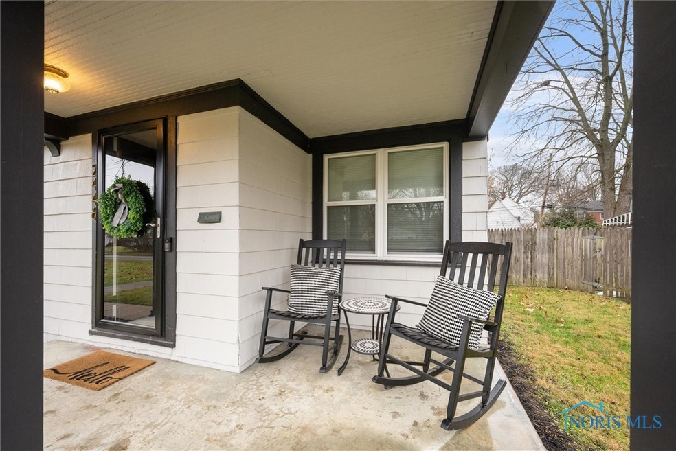 Welcoming front Patio