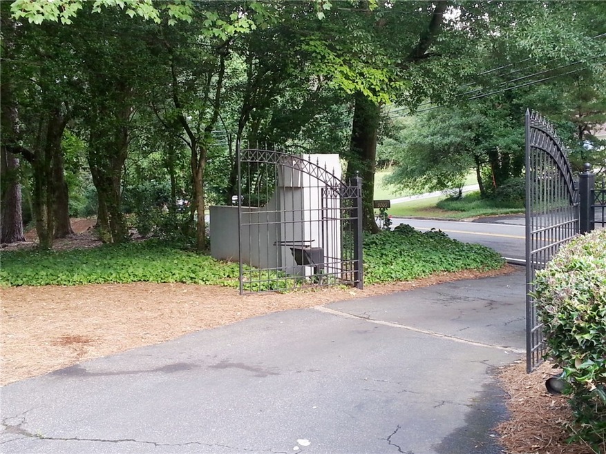 Private, gated entry