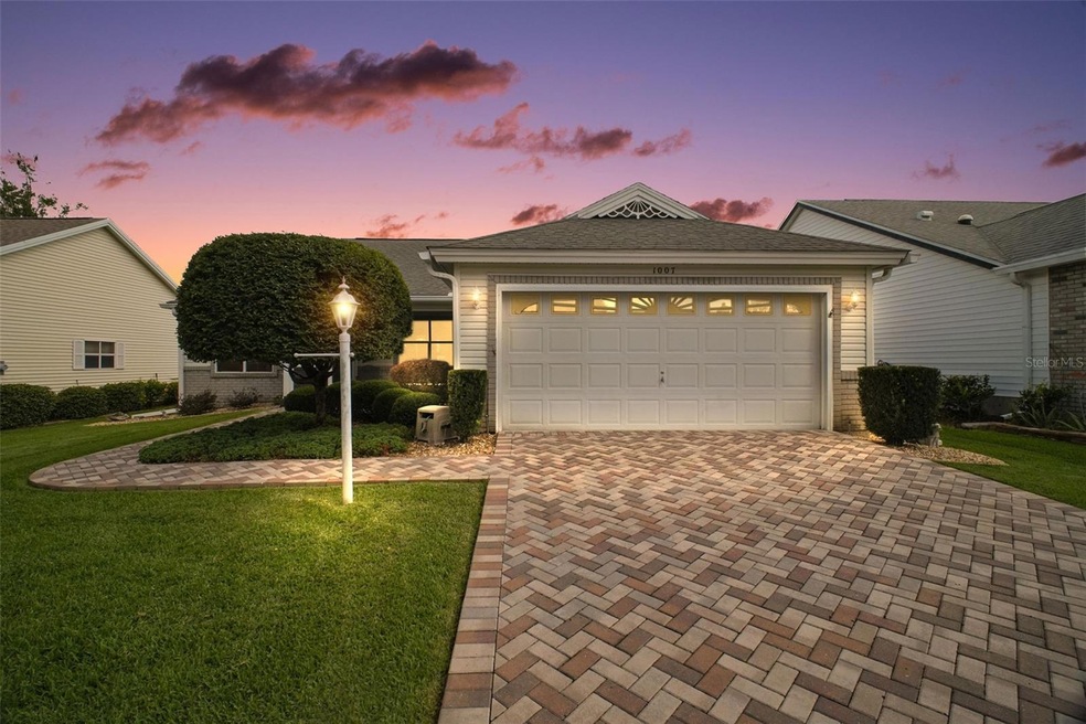 Twilight Front Elevation