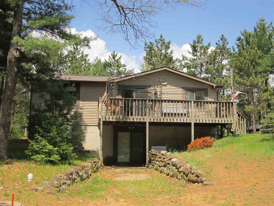 1-story home with walkout lower level