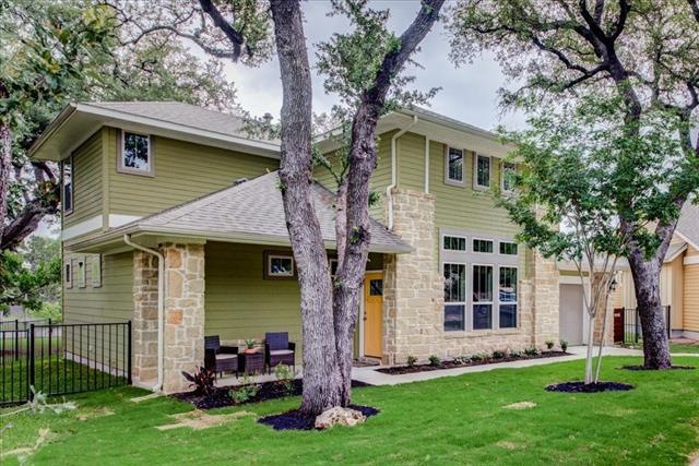 Welcome home! New grass and landscaping.