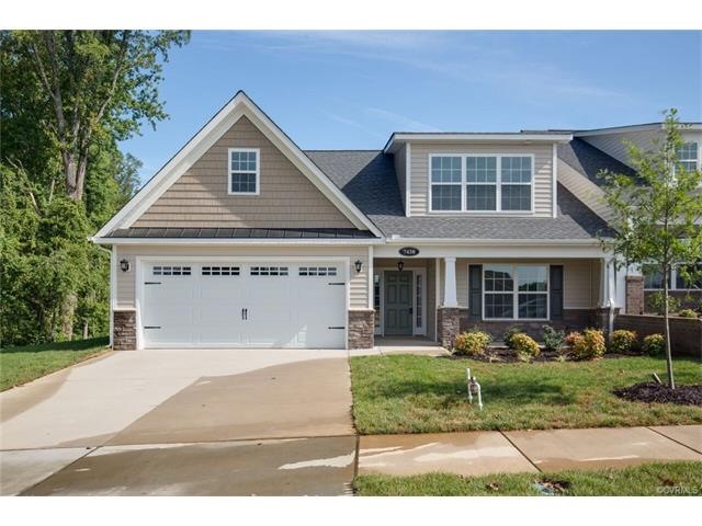 Photo shows model home - Powell floor plan
