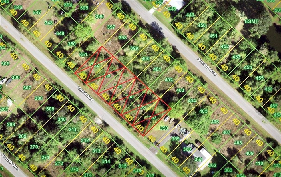Six Lots to be sold together.