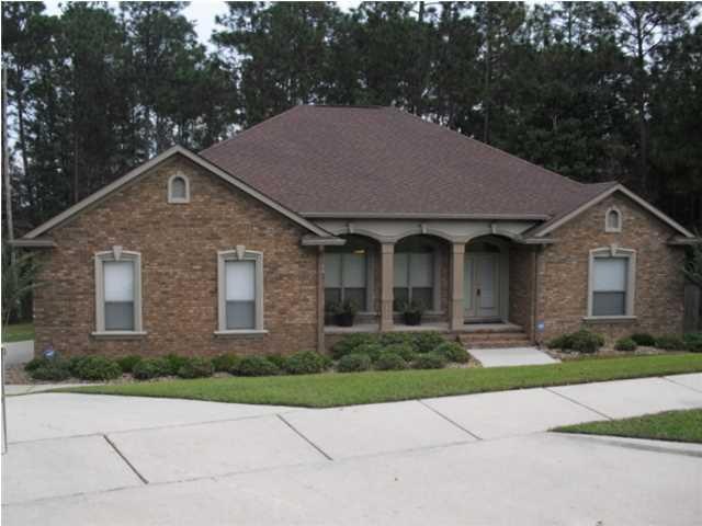 Beautiful Brick with Accent Trim. Great Front Porc