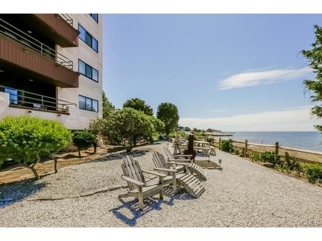 Private beach front garden with chiminea, kayak st