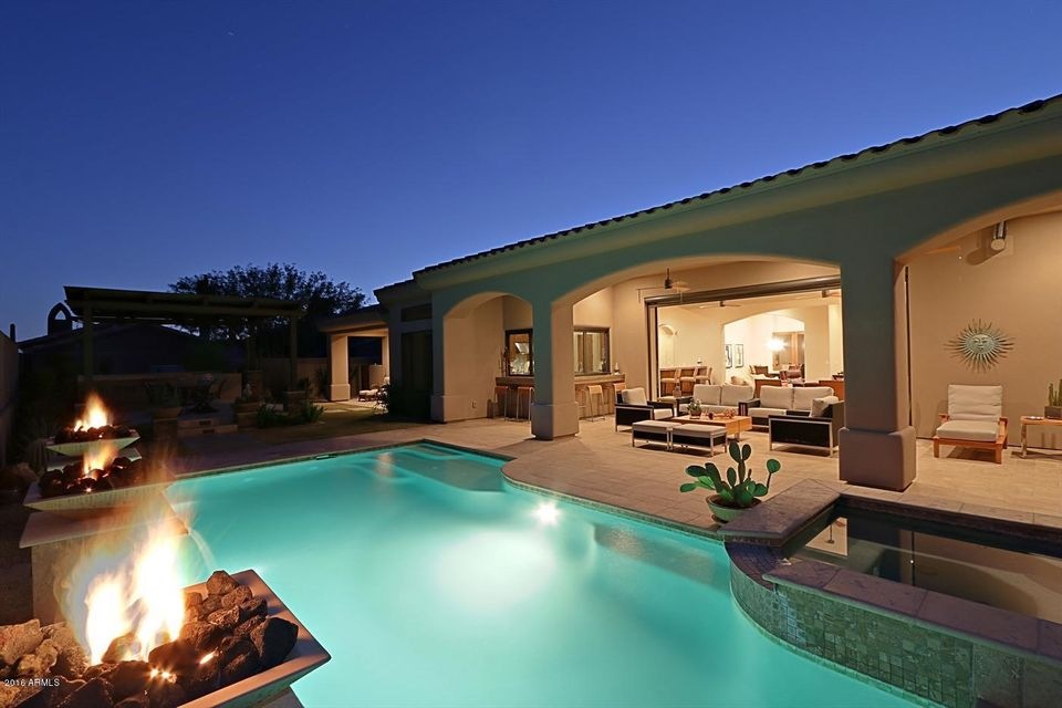 Patio at Twilight