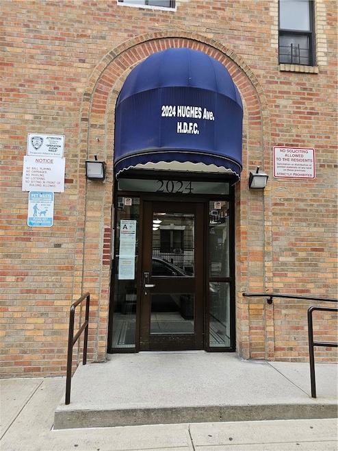Front of Structure
