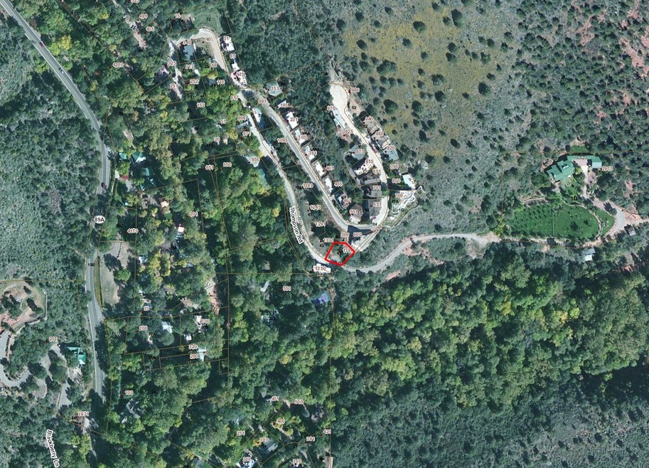 Aerial View - End of the Road -