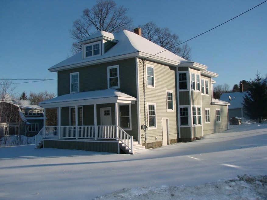 Exterior Front with a fantastic porch!