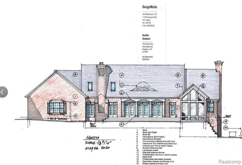 Front view of potential home.