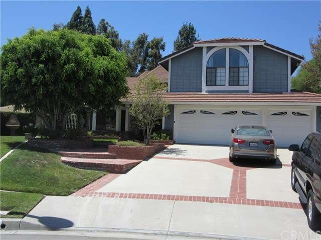 Front of this beautiful Yorba Linda Home