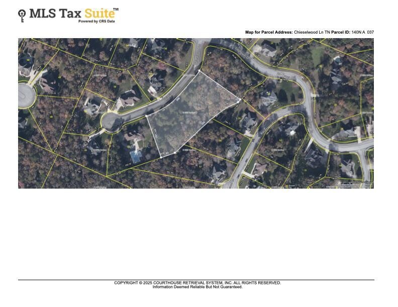 CRS Data - Property Map for Chieselwood